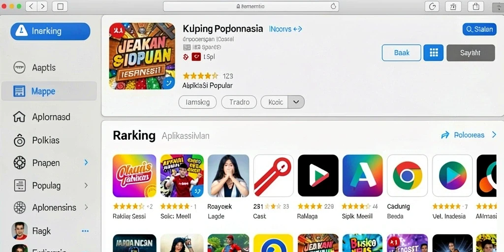 Tampilan antarmuka yang menarik dan user-friendly.