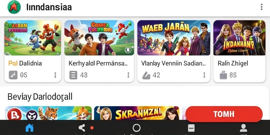 Antarmuka aplikasi yang menarik dan intuitif.