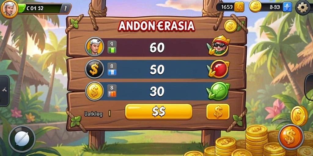 Screenshot menampilkan tampilan grafis yang memukau dari GENDUT188.