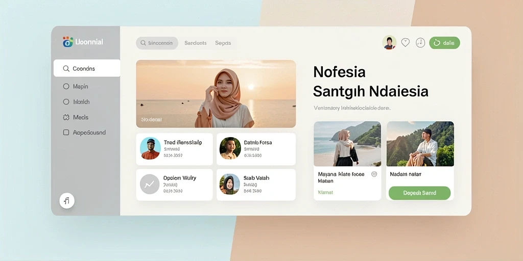 Antarmuka pengguna yang intuitif dan menarik.