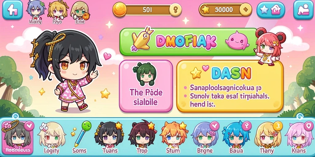 Screenshot fitur permainan yang penuh aksi.