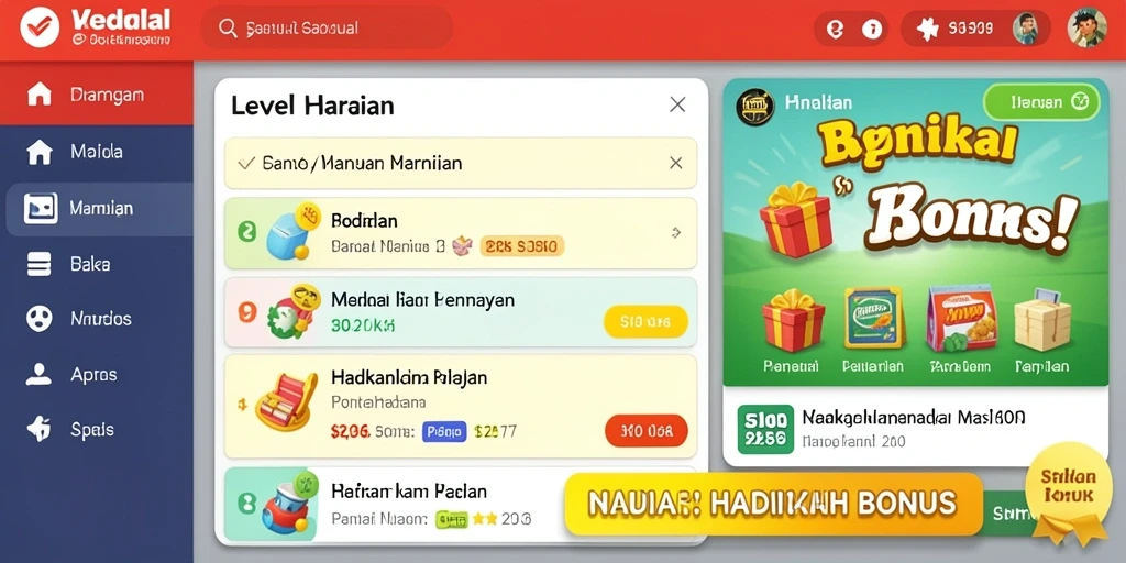 Antarmuka pengguna yang modern dan menarik.