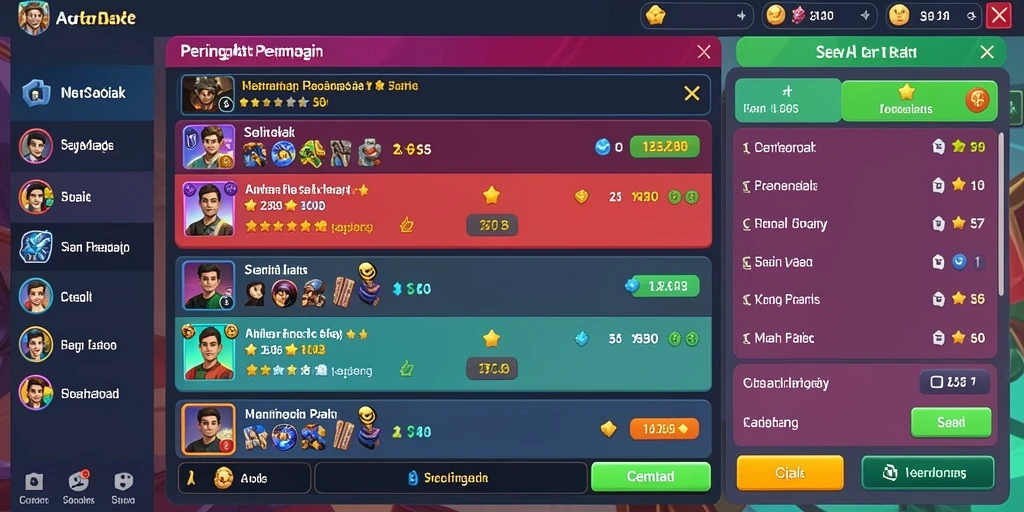 Tampilan antarmuka OHTOGEL yang modern dan user-friendly.