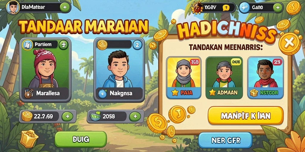 Tampilan antarmuka yang modern dan mudah digunakan.