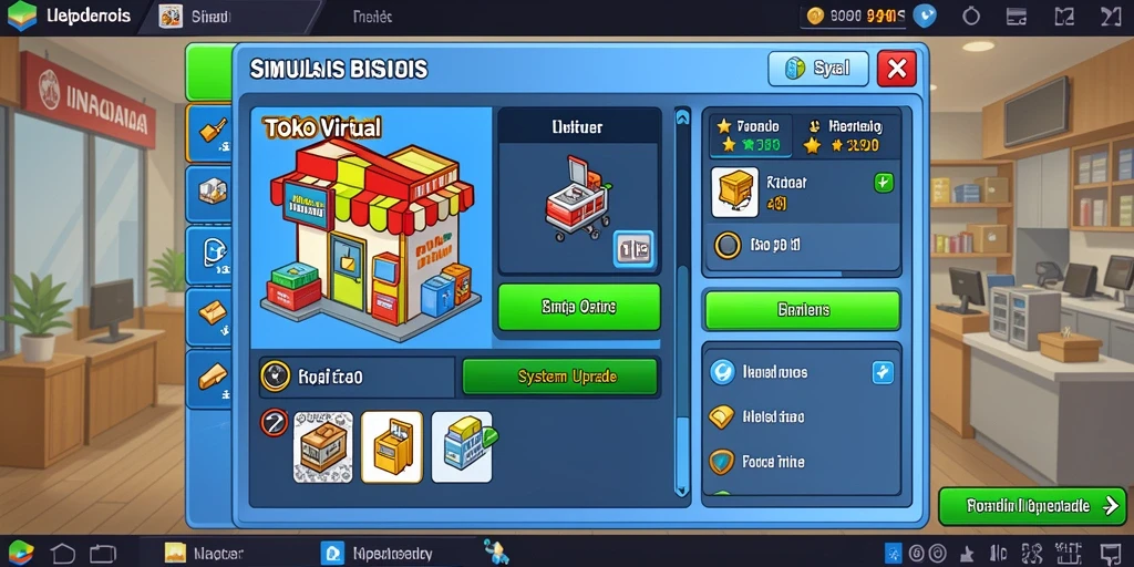 Tampilan antarmuka game yang menarik dan intuitif.