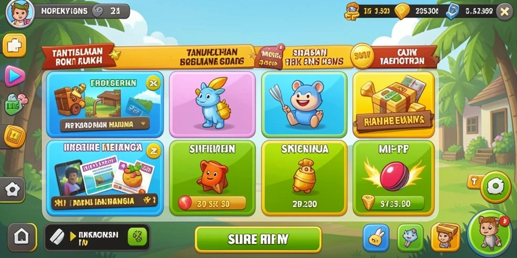 Tampilan antarmuka pengguna yang intuitif.