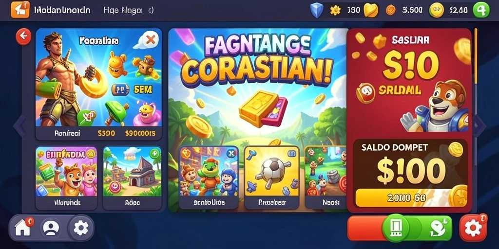 Tampilan awal aplikasi yang menarik dan mudah diakses.