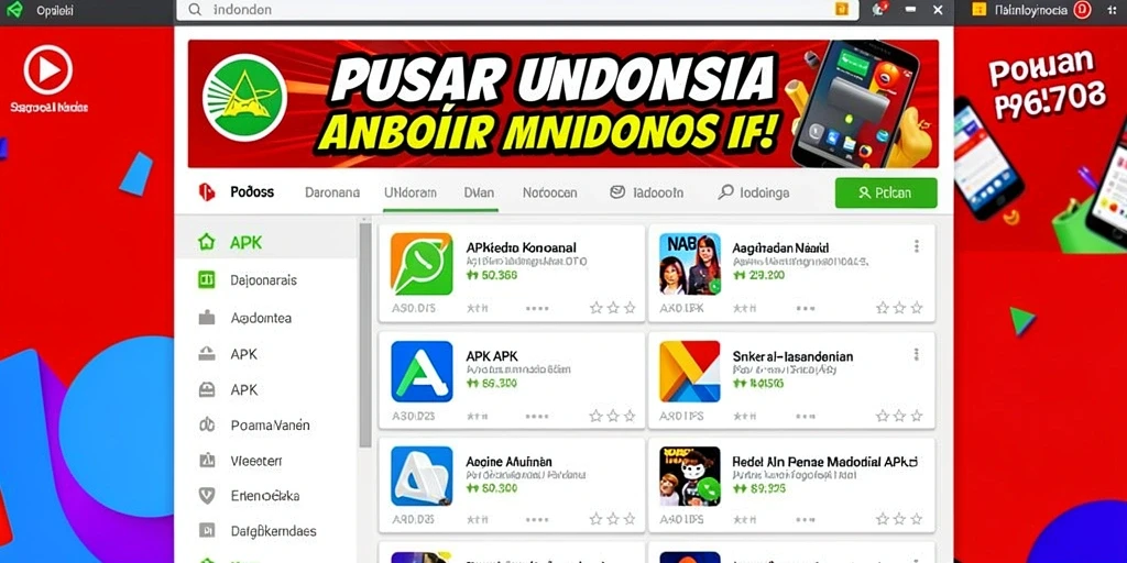 Tampilan level yang berwarna dan menarik.